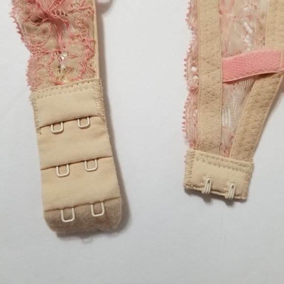 Xhilaration bra 34A Lace Push-Up floral bow unlined wings 2013 - Picture 13 of 14